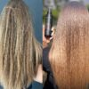 before-after-termozashtita-kalianto Професионална термозащита за коса Калианто - преди и след употреба