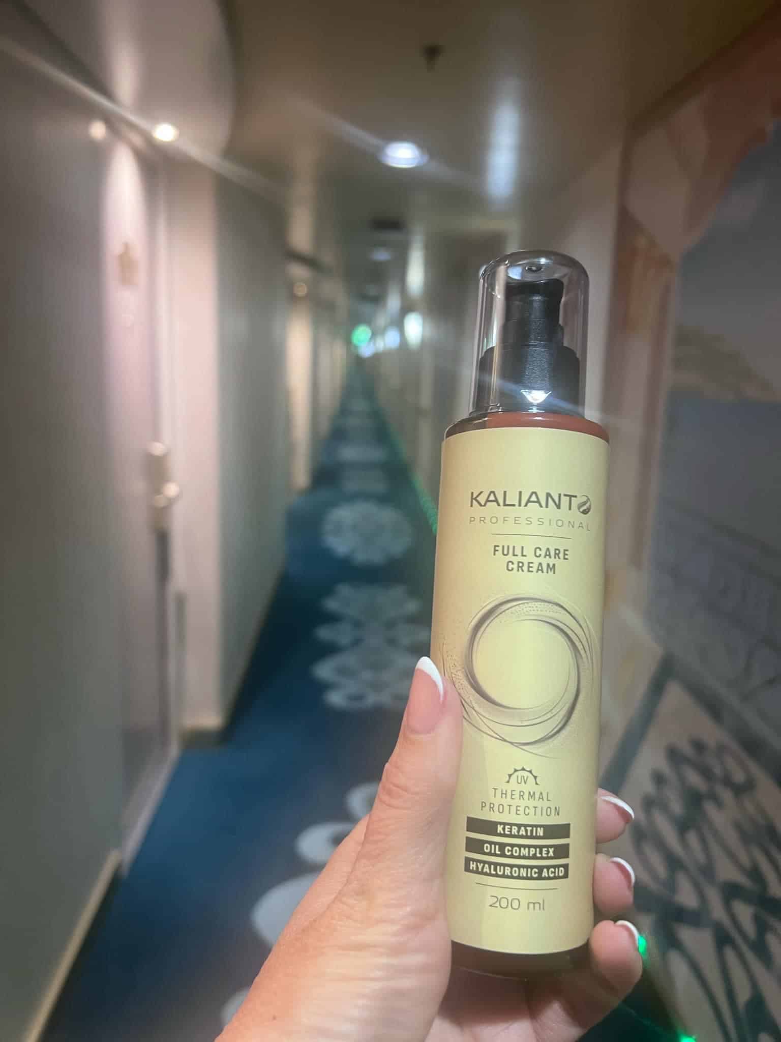 крем за коса на круизен кораб