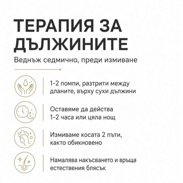 Арганово масло Kalianto за седмична терапия на косата