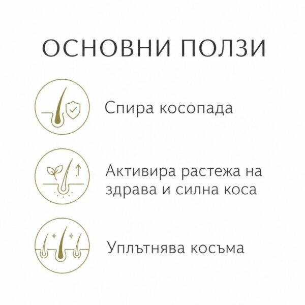 Ползи от серум против косопад Kalianto - спира косопада, уплътнява и активира растежа на косата